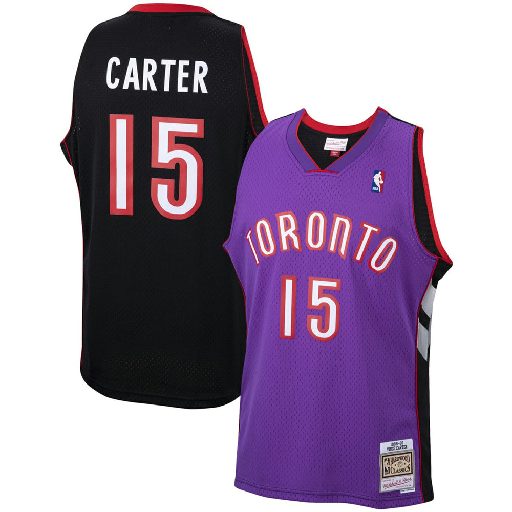 Vince Carter Toronto Raptors 1999/00 Hardwood Classics Swingman Jersey Purple | Mitchell & Ness US