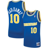 Tim Hardaway Golden State Warriors 1990/91 Hardwood Classics Swingman Jersey for sale Royal | Mitchell & Ness online