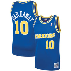 Tim Hardaway Golden State Warriors 1990/91 Hardwood Classics Swingman Jersey for sale Royal | Mitchell & Ness online
