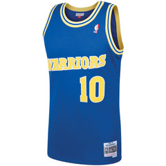 Tim Hardaway Golden State Warriors 1990/91 Hardwood Classics Swingman Jersey for sale Royal | Mitchell & Ness online