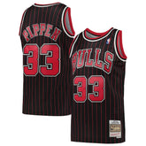 Scottie Pippen Chicago Bulls Hardwood Classics Swingman Jersey for sale Black | Mitchell & Ness Lifestyle
