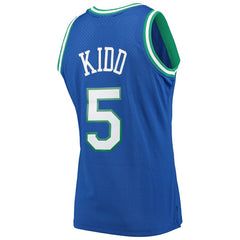 Jason Kidd Dallas Mavericks 1994/95 Hardwood Classics Swingman Jersey for sale Blue | Mitchell & Ness US