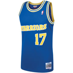Chris Mullin Golden State Warriors 1993/94 Hardwood Classics Swingman Jersey for sale Royal | Mitchell & Ness discount