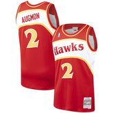 Stacey Augmon Atlanta Hawks 1991/92 Hardwood Classics Swingman Jersey Red | Mitchell & Ness Lifestyle