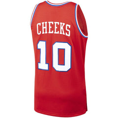 Maurice Cheeks Philadelphia 76ers Hardwood Classics Swingman Jersey Red | Mitchell & Ness outlet