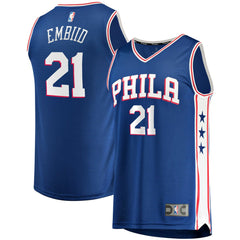 Joel Embiid Philadelphia 76ers Fast Break Replica Player Jersey Icon Edition Royal | Fanatics Near Me