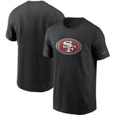 Nike San Francisco 49ers Primetime Logo Essential T-Shirt Black