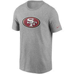 Nike San Francisco 49ers Primetime Logo Essential T-Shirt Heather Gray