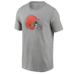 Nike Cleveland Browns Primetime Logo Essential T-Shirt Heather Gray