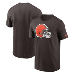 Nike Cleveland Browns Primetime Logo Essential T-Shirt Brown