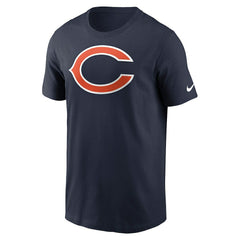 Nike Chicago Bears Primetime Logo Essential T-Shirt Navy