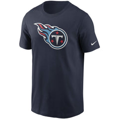 Nike Tennessee Titans Primetime Logo Essential T-Shirt Navy