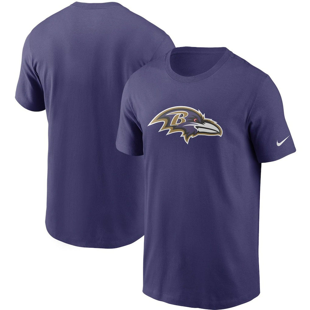 Nike Baltimore Ravens Primetime Logo Essential T-Shirt Purple