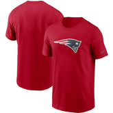 Nike New England Patriots Primetime Logo Essential T-Shirt Red