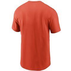 Nike Cleveland Browns Primetime Logo Essential T-Shirt Orange