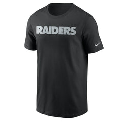 Nike Las Vegas Raiders Team Wordmark T-Shirt Black