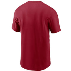 Nike Atlanta Falcons Team Wordmark T-Shirt Red