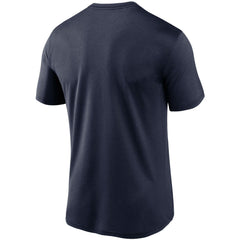Nike Seattle Seahawks Wordmark Legend Performance T-Shirt College Navy