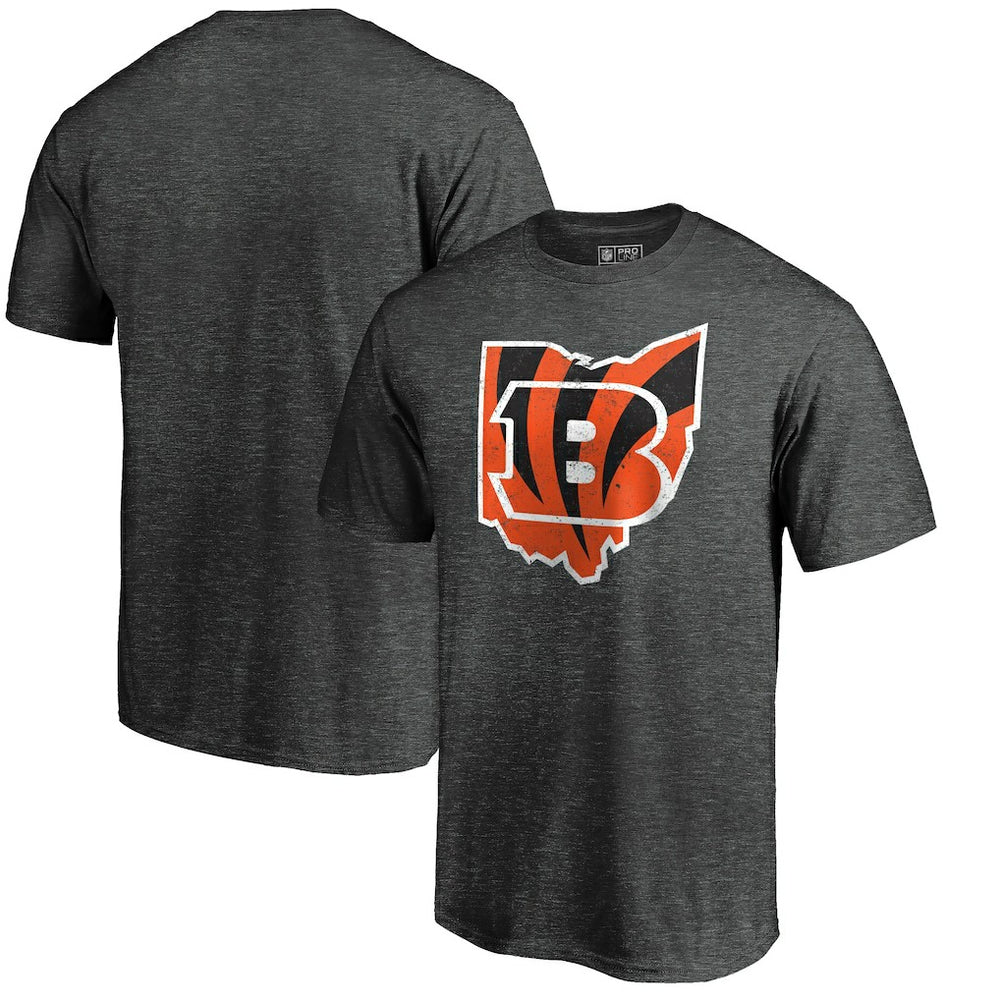 Cincinnati Bengals Hometown Refresh T-Shirt Heathered Gray