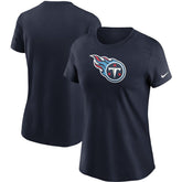 Nike Tennessee Titans Women's Logo Essential T-Shirt Navy