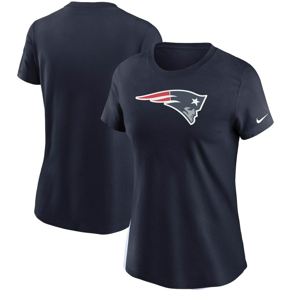 Nike New England Patriots Women's Logo Essential T-Shirt Navy