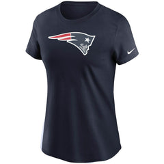 Nike New England Patriots Women's Logo Essential T-Shirt Navy