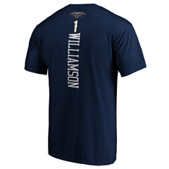 Zion Williamson New Orleans Pelicans Team Playmaker Name & Number T-Shirt Navy