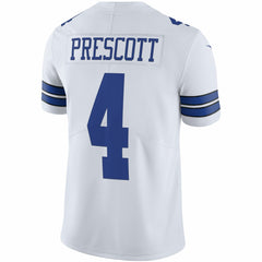 Nike Dak Prescott Dallas Cowboys Vapor Limited Player Jersey White