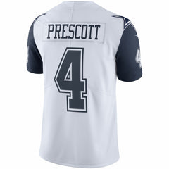 Nike Dak Prescott Dallas Cowboys Color Rush Vapor Limited Jersey White