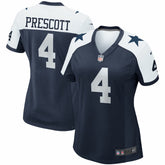 Nike Dak Prescott Dallas Cowboys Women's Alternate Game Team Jersey Navy