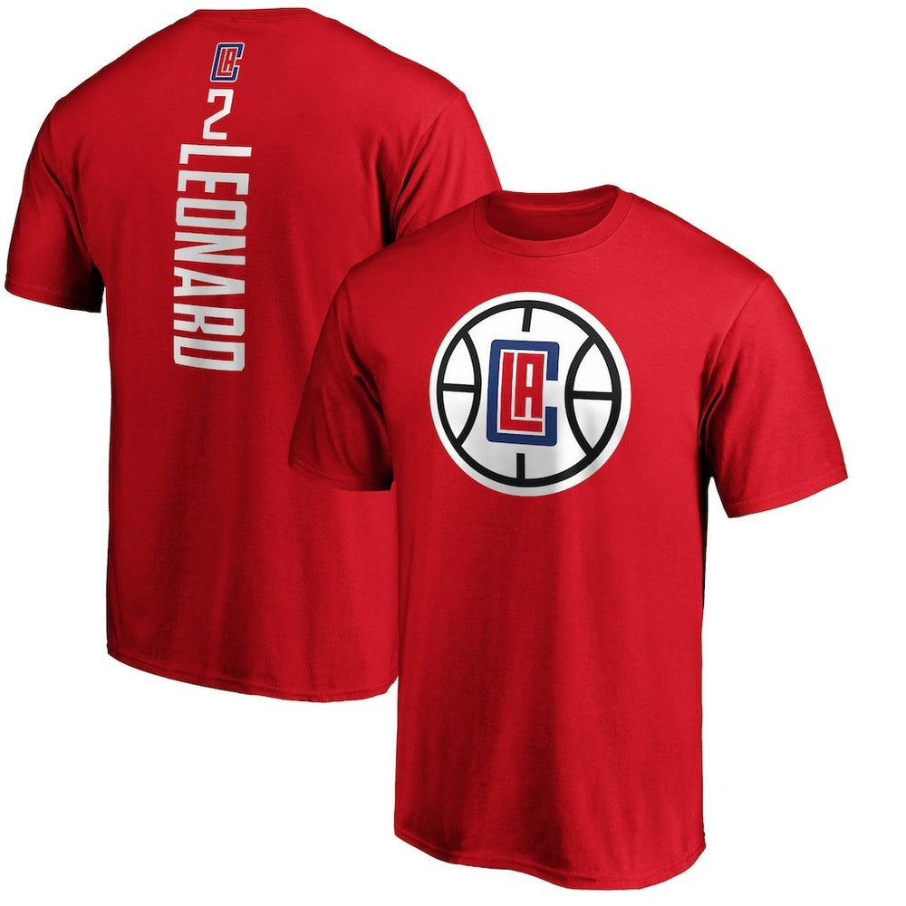 Kawhi Leonard LA Clippers Team Playmaker Name & Number T-Shirt Red | Fanatics discount
