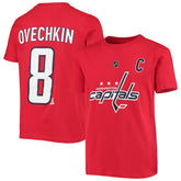 Alexander Ovechkin Washington Capitals Youth Player Name & Number T-Shirt - Red - NHL 3688862
