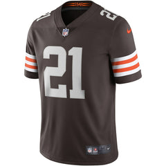 Nike Denzel Ward Cleveland Browns Vapor Limited Jersey Brown
