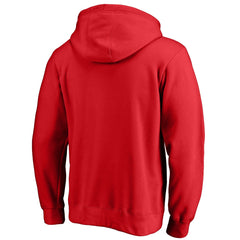 Washington Wizards Icon Primary Logo Fitted Pullover Hoodie Red | Fanatics Lifestyle