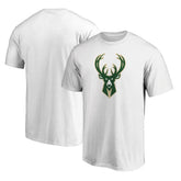Milwaukee Bucks Primary Team Logo T-Shirt White | Fanatics online