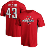 Tom Wilson Washington Capitals Fanatics Authentic Stack Player Name & Number T-Shirt - Red - NHL 3706504