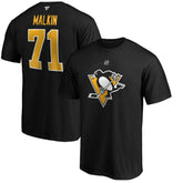 Evgeni Malkin Pittsburgh Penguins Fanatics Authentic Stack Player Name & Number T-Shirt - Black - NHL 3706523