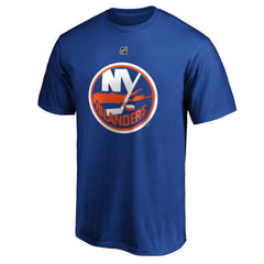 Mathew Barzal New York Islanders Fanatics Authentic Stack Player Name & Number T-Shirt - Royal - NHL 3706538