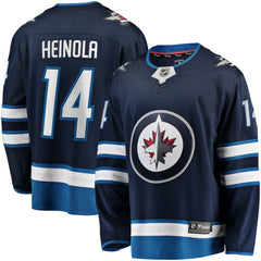 Ville Heinola Winnipeg Jets Fanatics Home Breakaway Player Jersey - Navy - NHL 3717535