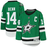 Jamie Benn Dallas Stars Youth Home Replica Player Jersey - Kelly Green - NHL 3727396