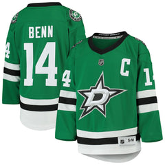 Jamie Benn Dallas Stars Youth Home Replica Player Jersey - Kelly Green - NHL 3727396
