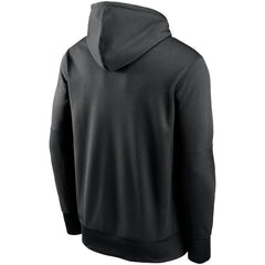 Nike Arizona Cardinals Fan Gear Primary Logo Therma Performance Pullover Hoodie Black