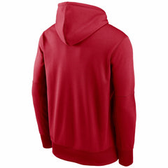 Nike Tampa Bay Buccaneers Fan Gear Wordmark Performance Pullover Hoodie Red