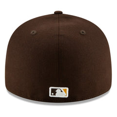 San Diego Padres New Era Authentic Collection On-Field Low Profile 59FIFTY Fitted Hat - Brown - New Era on Sale