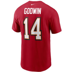 Nike Chris Godwin Tampa Bay Buccaneers Name & Number T-Shirt Red