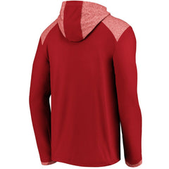 Fanatics Arizona Cardinals Iconic Marbled Clutch Hoodie Long Sleeve T-Shirt Cardinal