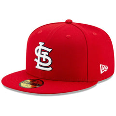 St. Louis Cardinals New Era On-Field Authentic Collection 59FIFTY Fitted Hat - Red - New Era Sale