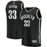 Nicolas Claxton Brooklyn Nets Fast Break Player Jersey Icon Edition Black | Fanatics Lifestyle