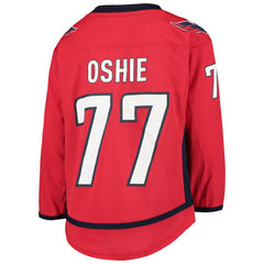 TJ Oshie Washington Capitals Youth Home Player Replica Jersey - Red - NHL 3749460