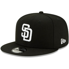 San Diego Padres New Era 9FIFTY Adjustable Hat - Black - New Era Discount